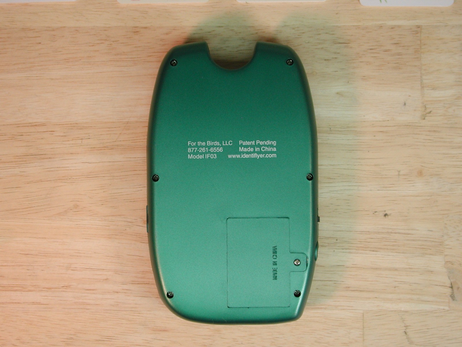 Birdsong Identiflyer - HANDHELD UNIT - player with 5 cards, identifier, tested,