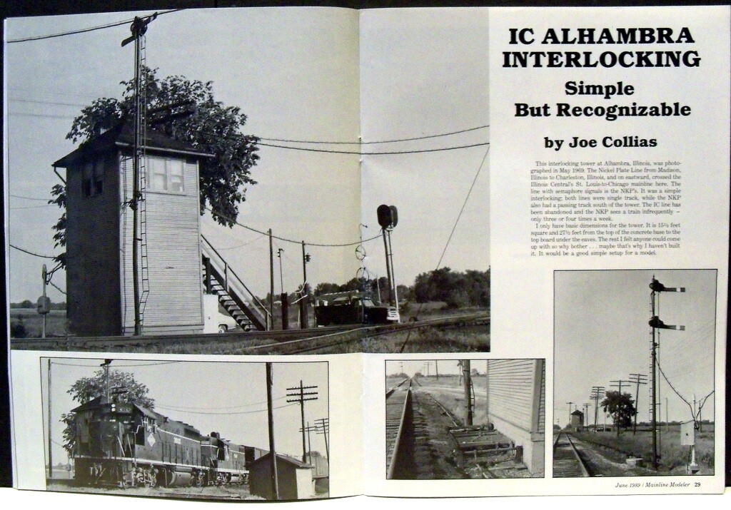 1989 Mainline Modeler Magazines