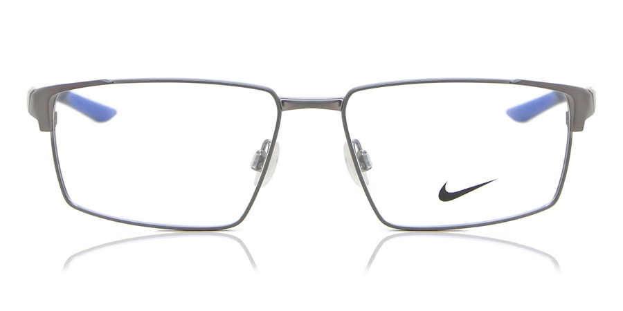 NIKE 8053 MATTE GREY EYEGLASSES SUNGLASSES FRAMES 55-15-135