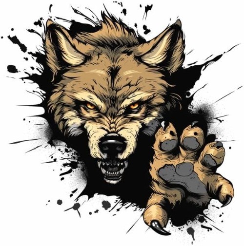 3D Brown Paw Decal Sticker for Car Exterior, Laptop, Guitar Case, Color: Brown