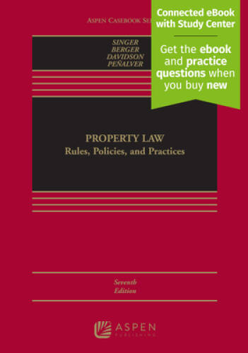 Property Law: Rules, Policies, and Practices (Aspen Casebook) - Hardcover - GOOD
