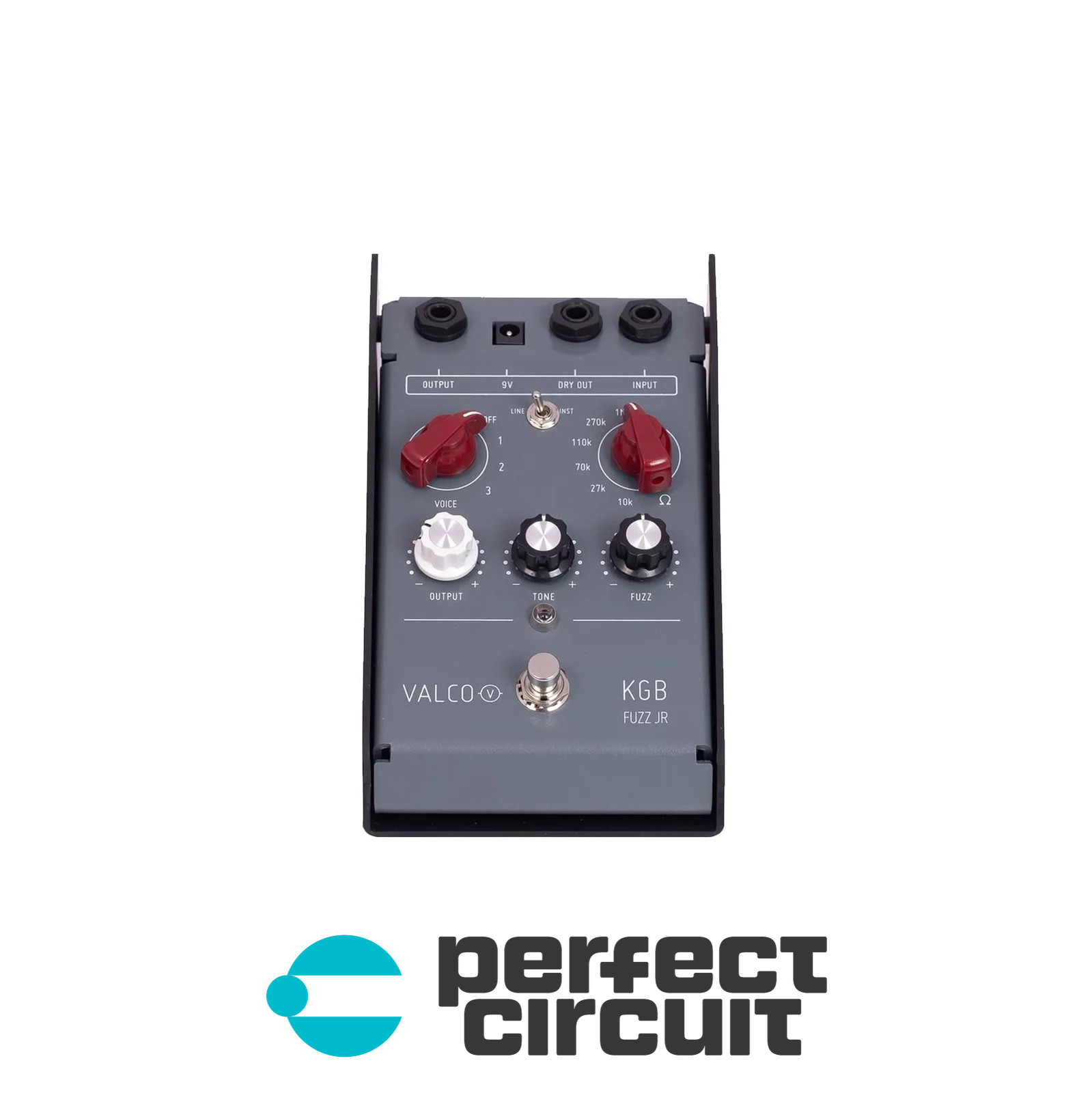 Valco KGB Fuzz Jr. Effect Pedal EFFECTS - DEMO - PERFECT CIRCUIT