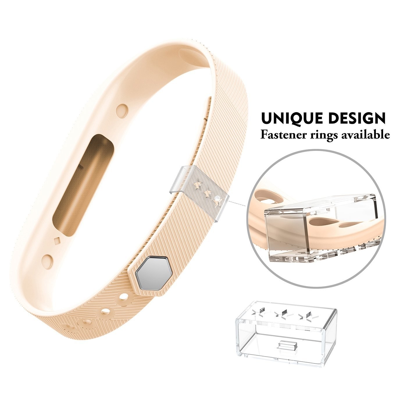 Compatible with Flex 2 band, Adjustable Replacement for Flex 2 Accessory Sili...