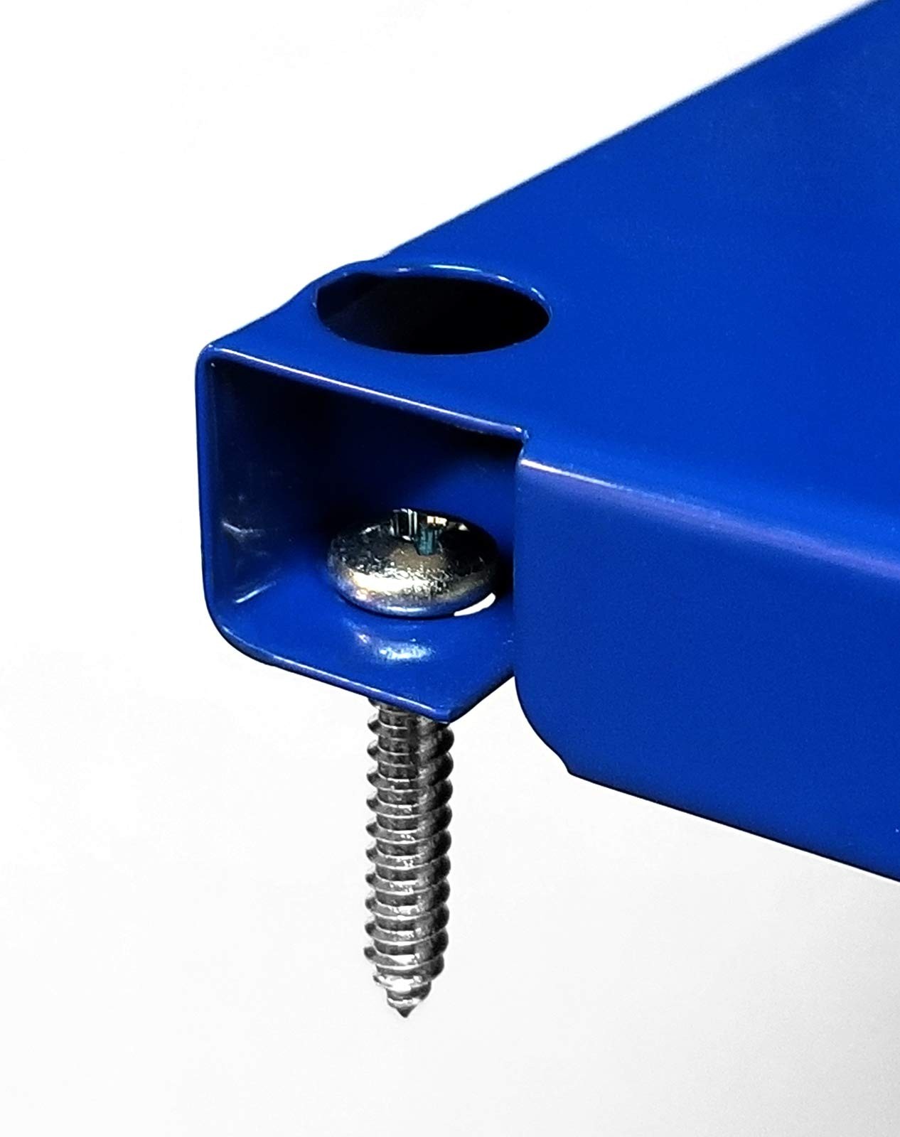 30-P-3232BU Blue Metal Pegboard Pack