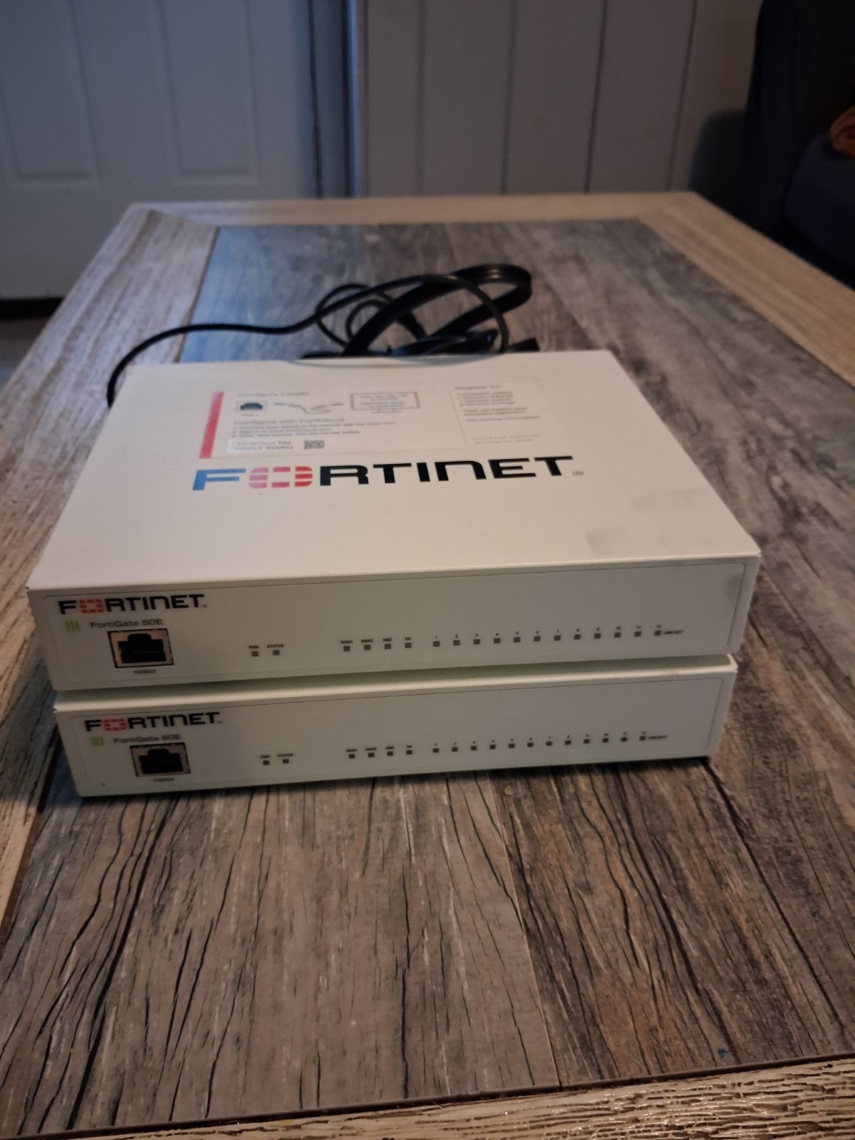 2 - Fortinet FortiGate 80E Enterprise Firewall Hardware Appliance for FortiOS.