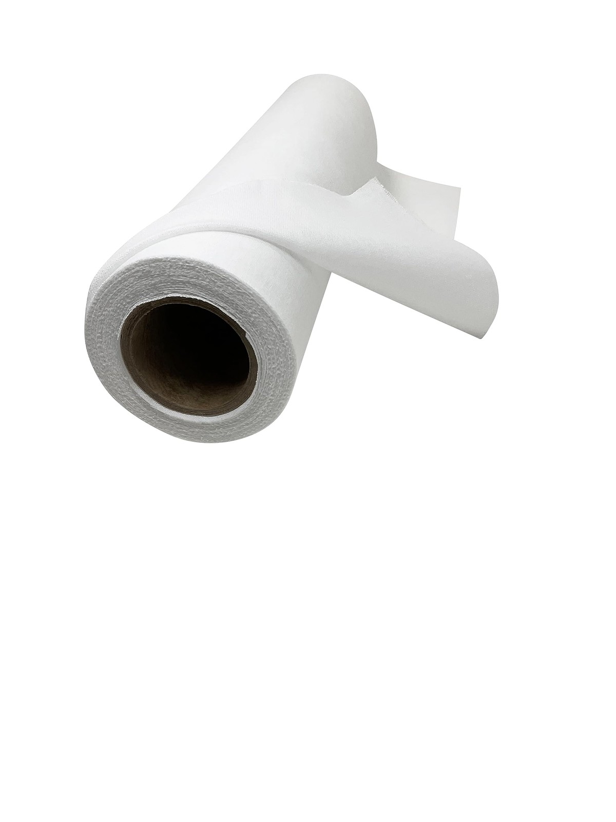 Cotton White Fusible Woven Iron On Interfacing Sewing Crafts 12 Inch x 10 Yd