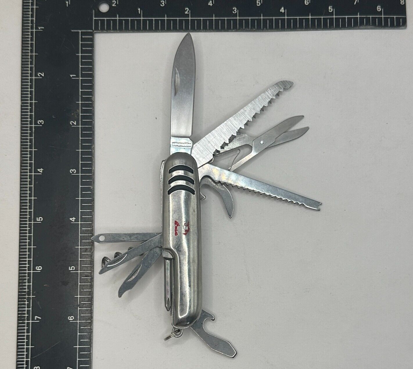 Multi-function Camping Hiking Pocket Knife - 7 tools - Stainless Steel🔔