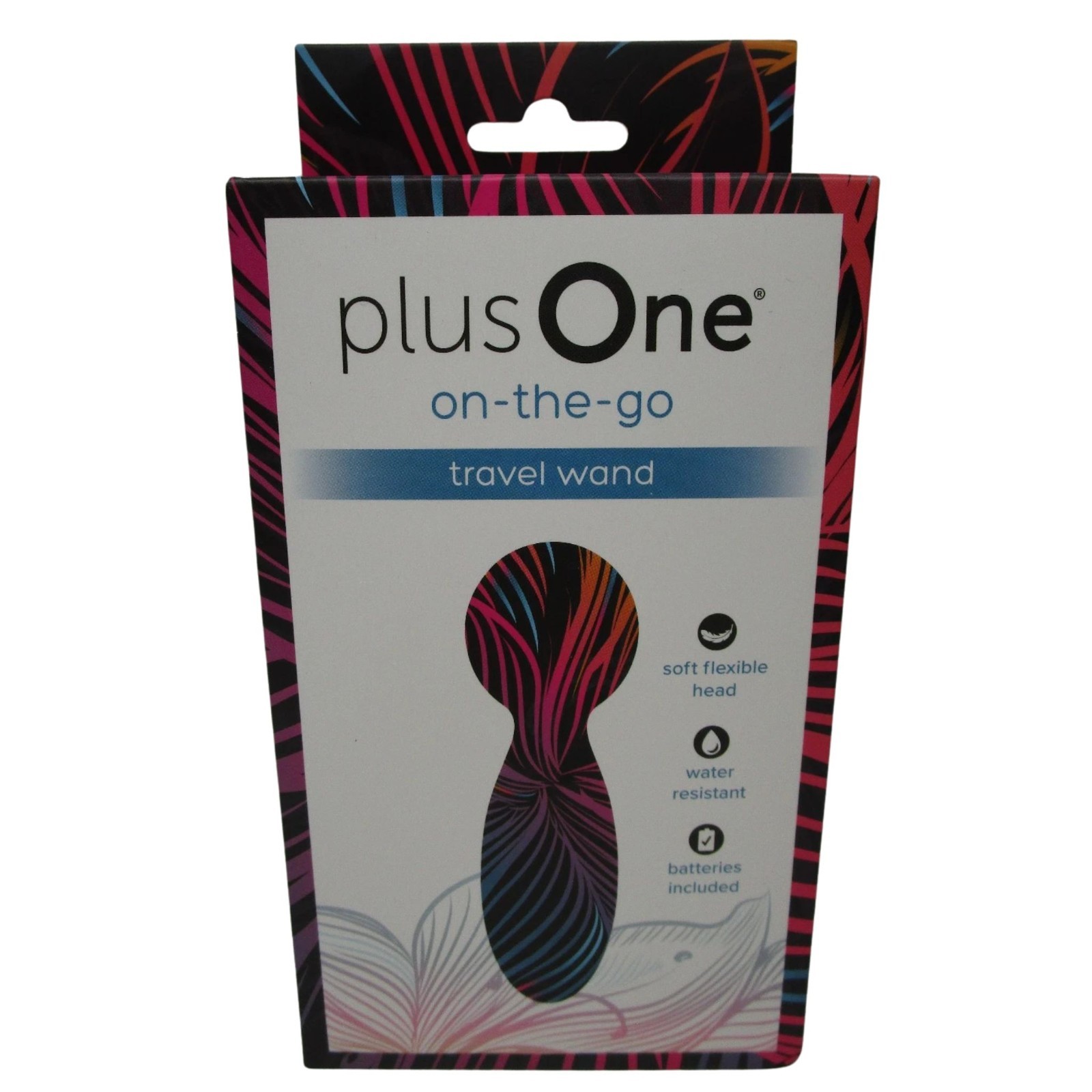 PlusOne Travel Wand 10 Vibration Settings – 1 Pack – New