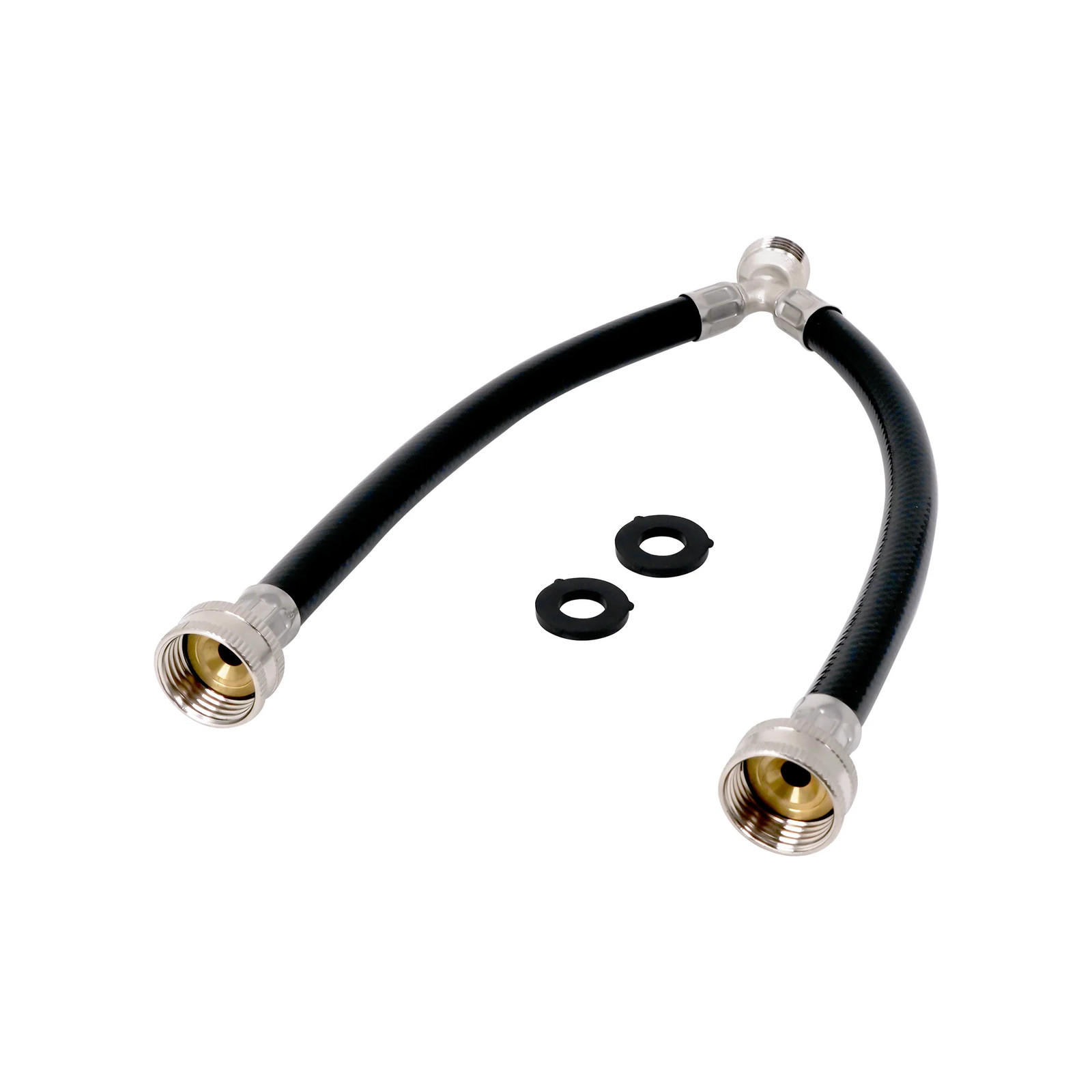 Washing Machine Hose 12 Inch Y Mixer Hose 2 3/4 Female and 1 3/4 Male Fittings