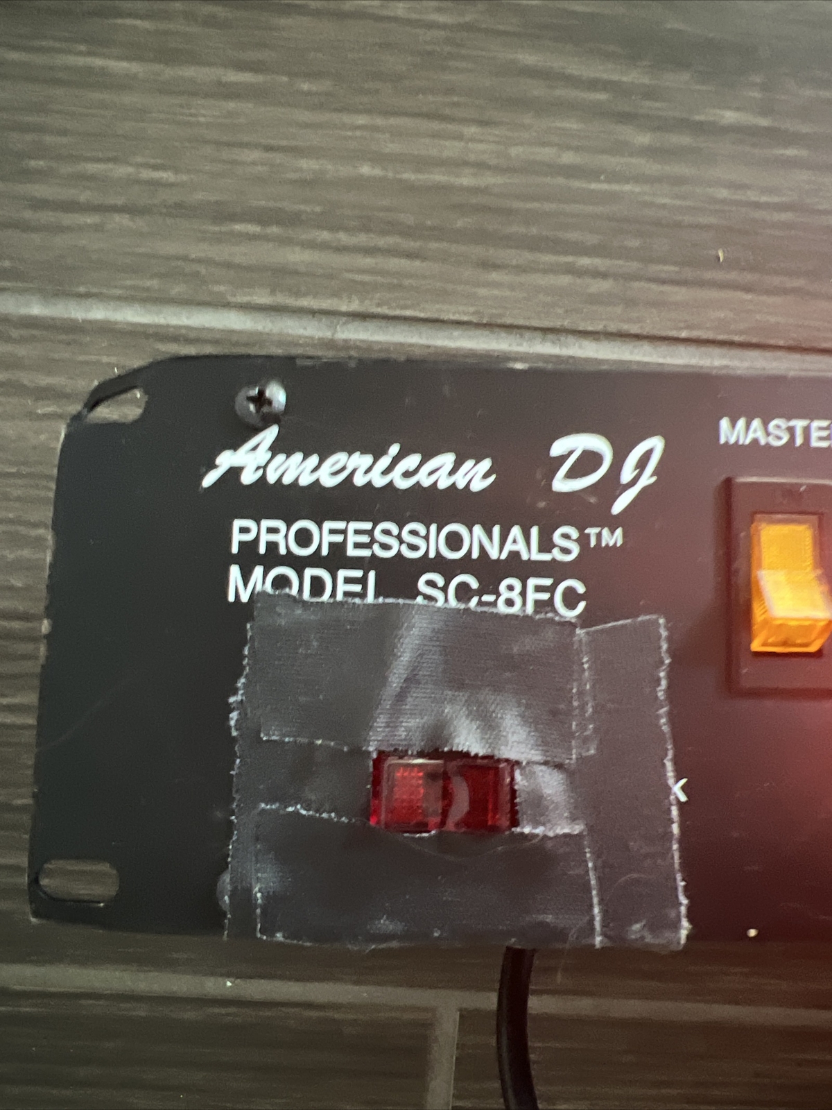 American Dj Professionals SC-8FC |Remote Power Switch Control Center WORKS