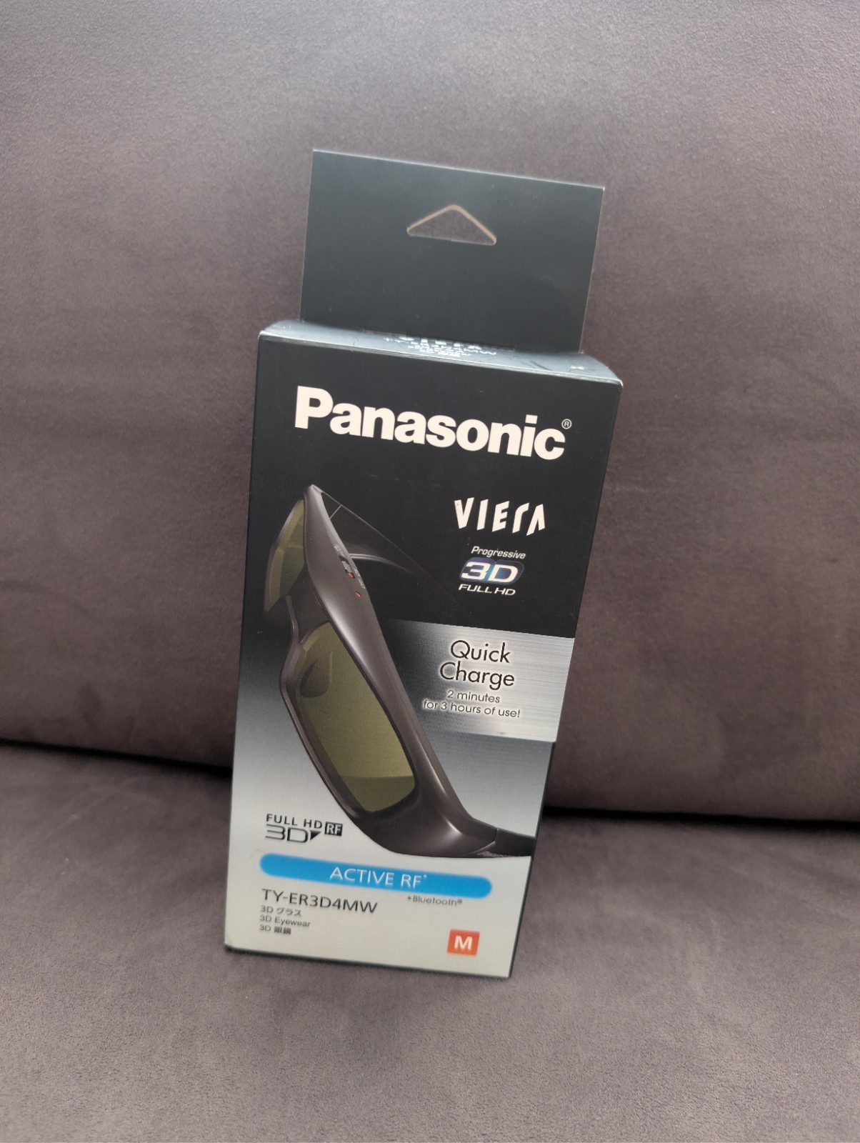 Panasonic Viera Progressive 3D Full HD Active RF Bluetooth Glasses M TYER3D4MU