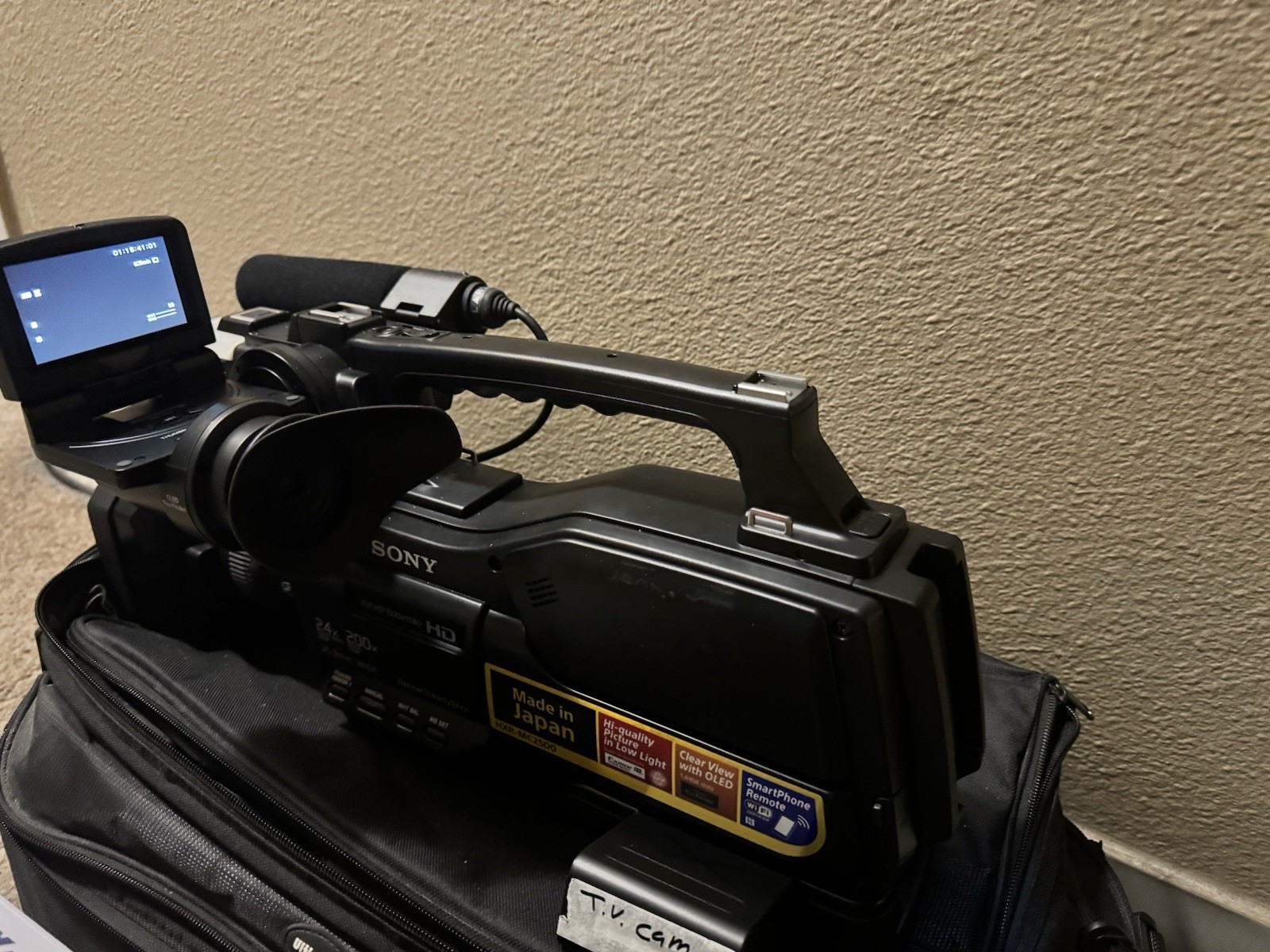 Sony Documentary Camera With Mic