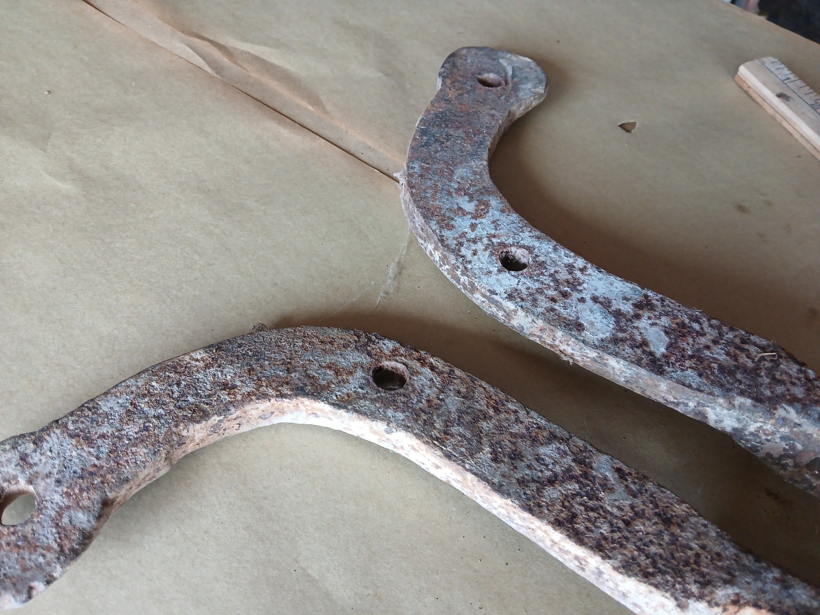 Blacksmith Post vice bracket part base plate clamp Leg Vise Heavy