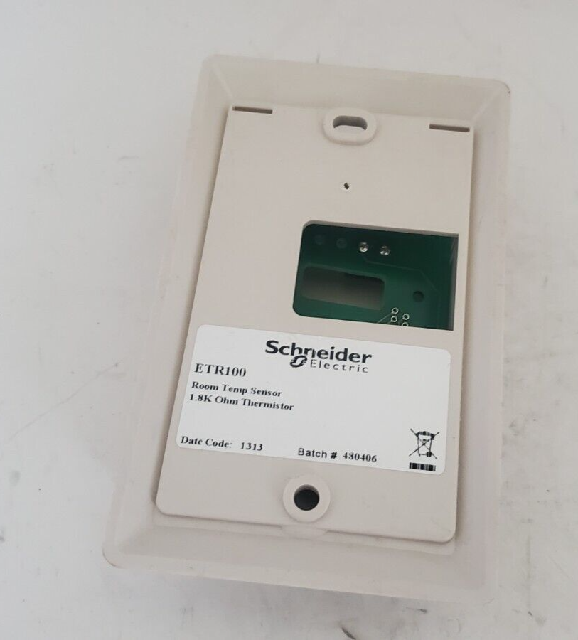 Schneider Electric ETR100 1.8k Ohm Room Temp Sensor