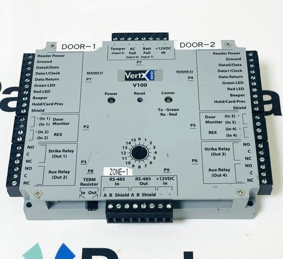 HID VERTX V100 Door Interface Access 6081-300-01 70100AEP0N