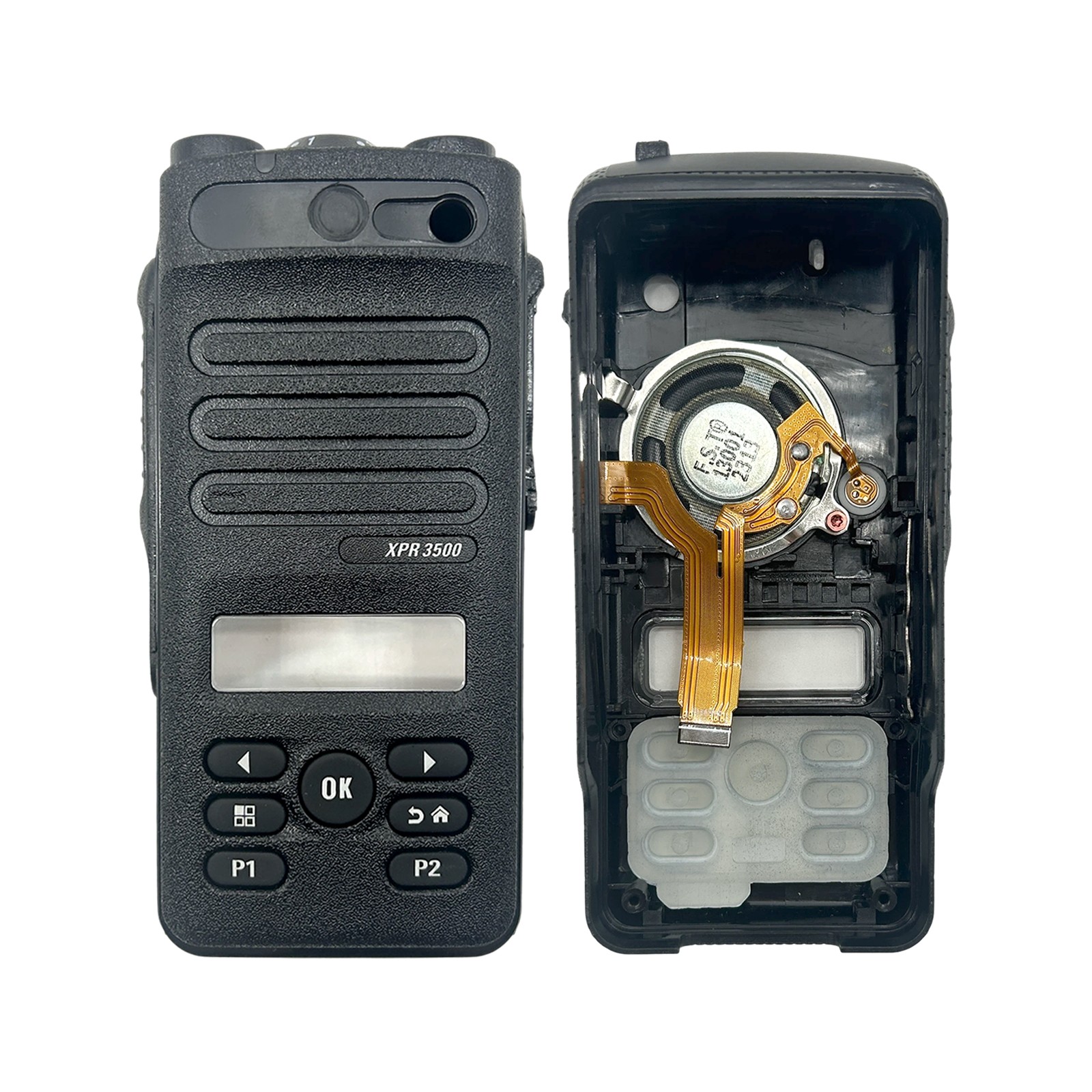 XPR3500 Replacement Front Housing Case Kit For XPR3500 With Speaker Radios