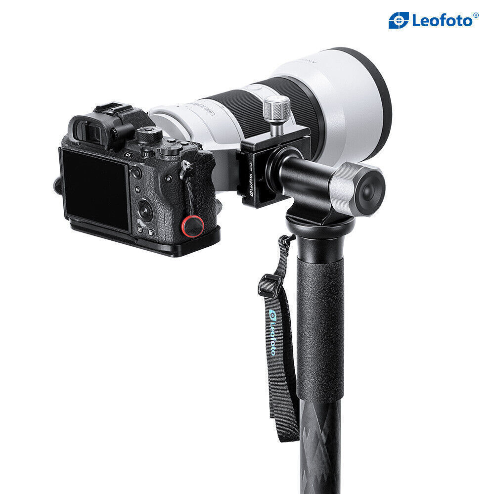 Leofoto MPG-01 Monopod Head Side Mount | 360° Panning / Arca