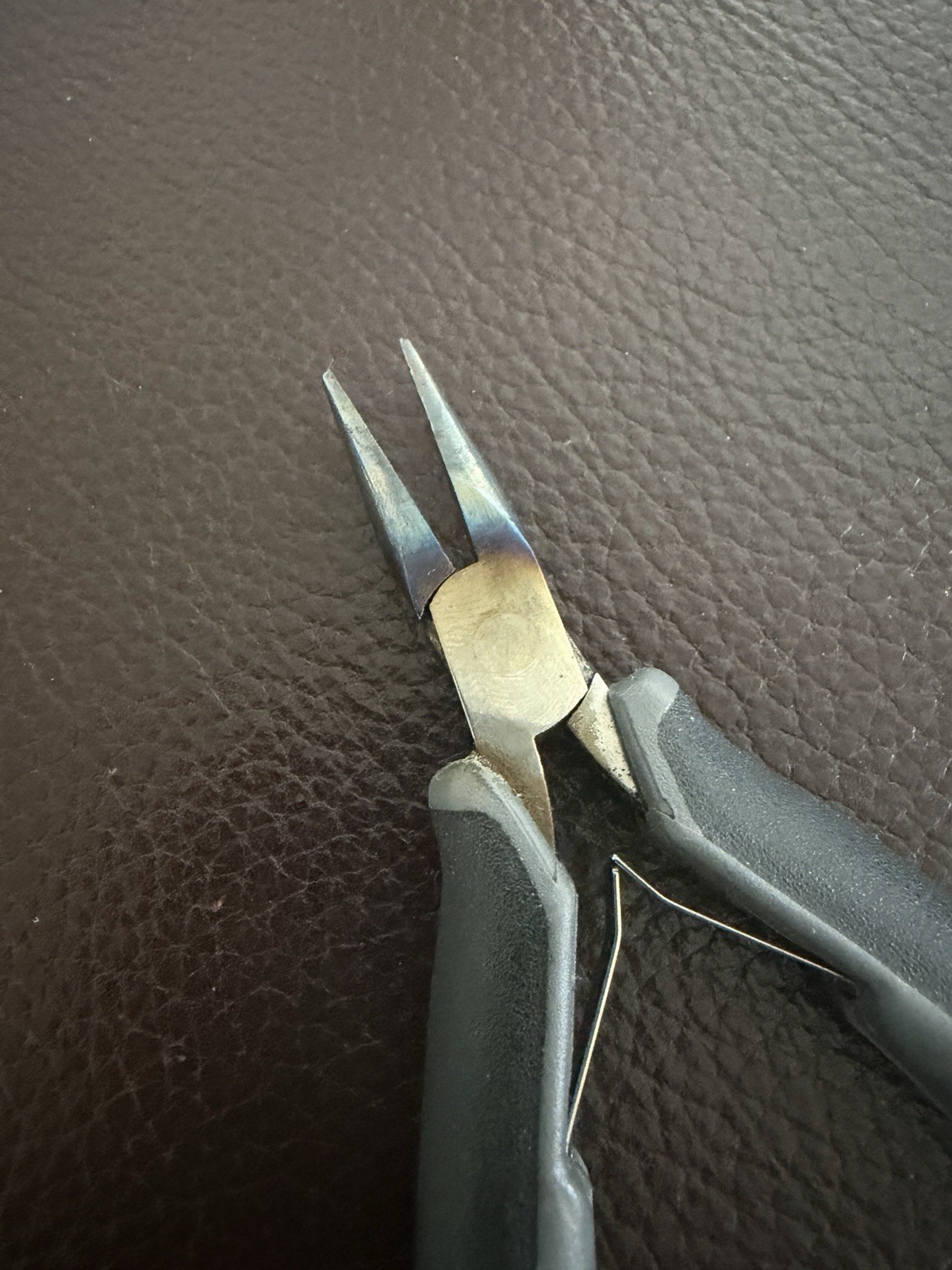 Knipex 3522115ESD Electronics Pliers Esd With Multi-Component Grips 4 1/2 In