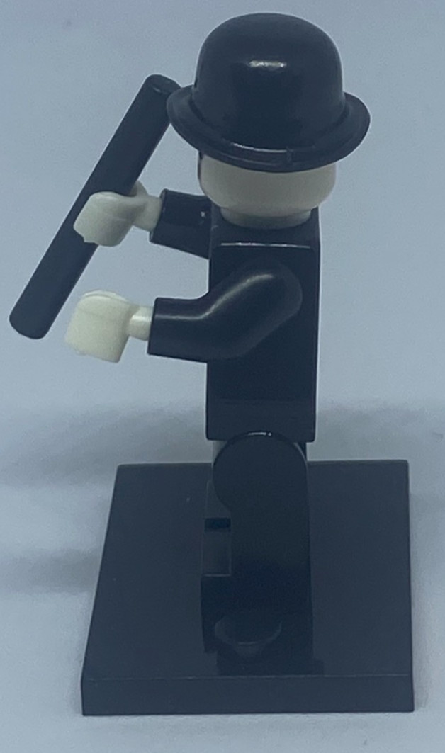 Charlie Chaplin Custom Minifigure Brick Block Figure