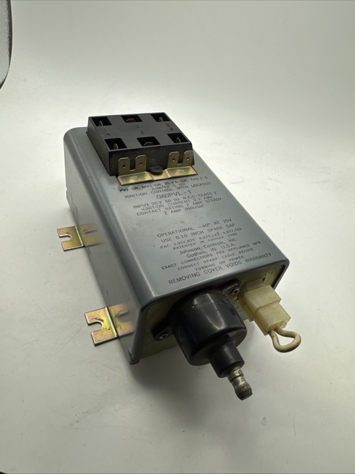 Johnson Controls G60PVL-1, PV1-GR, MV3-GR Ignition Control Flame Sensor 25v