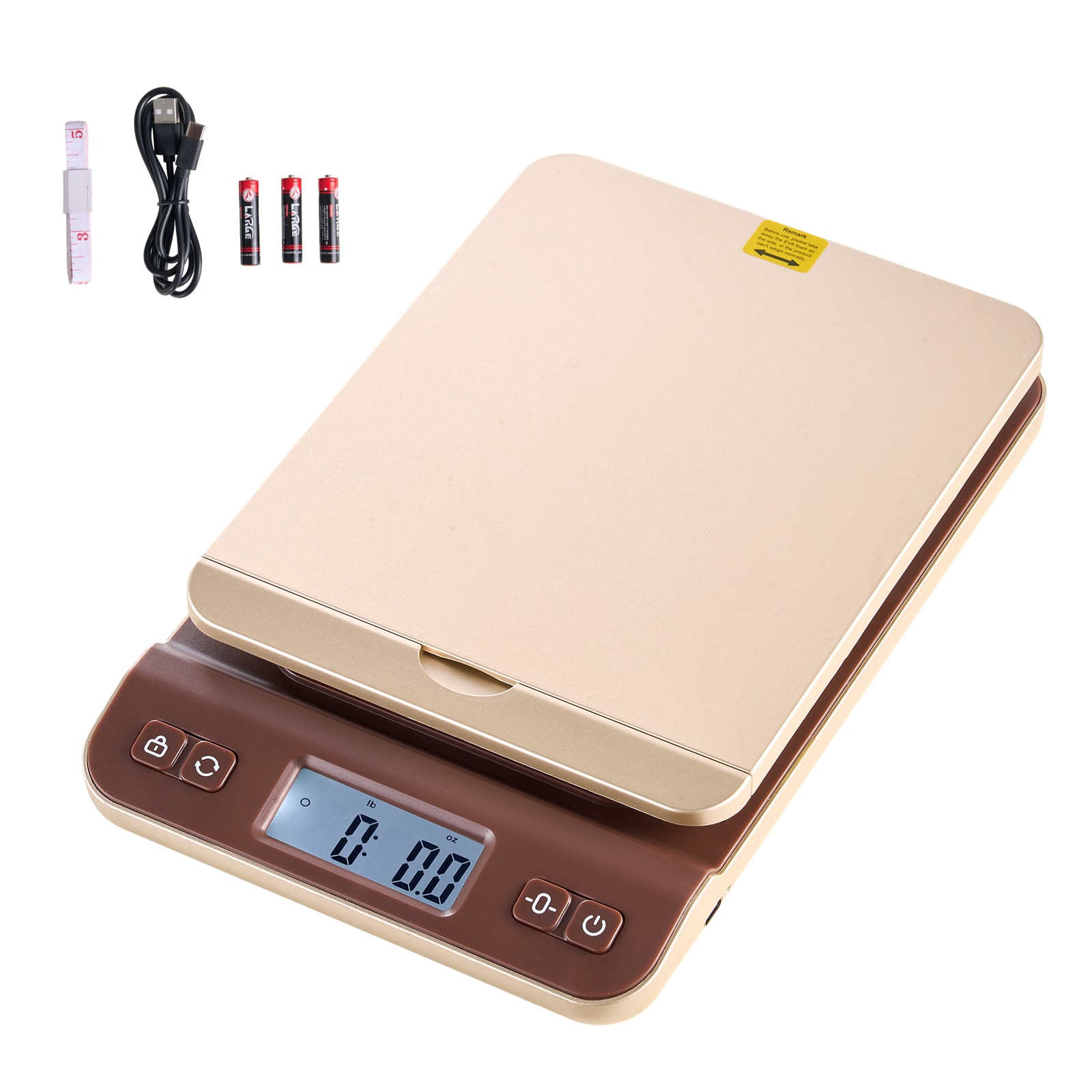Uimoso 88 lbs Digital Shipping Scale with 0.1 oz Precision for Postal Use