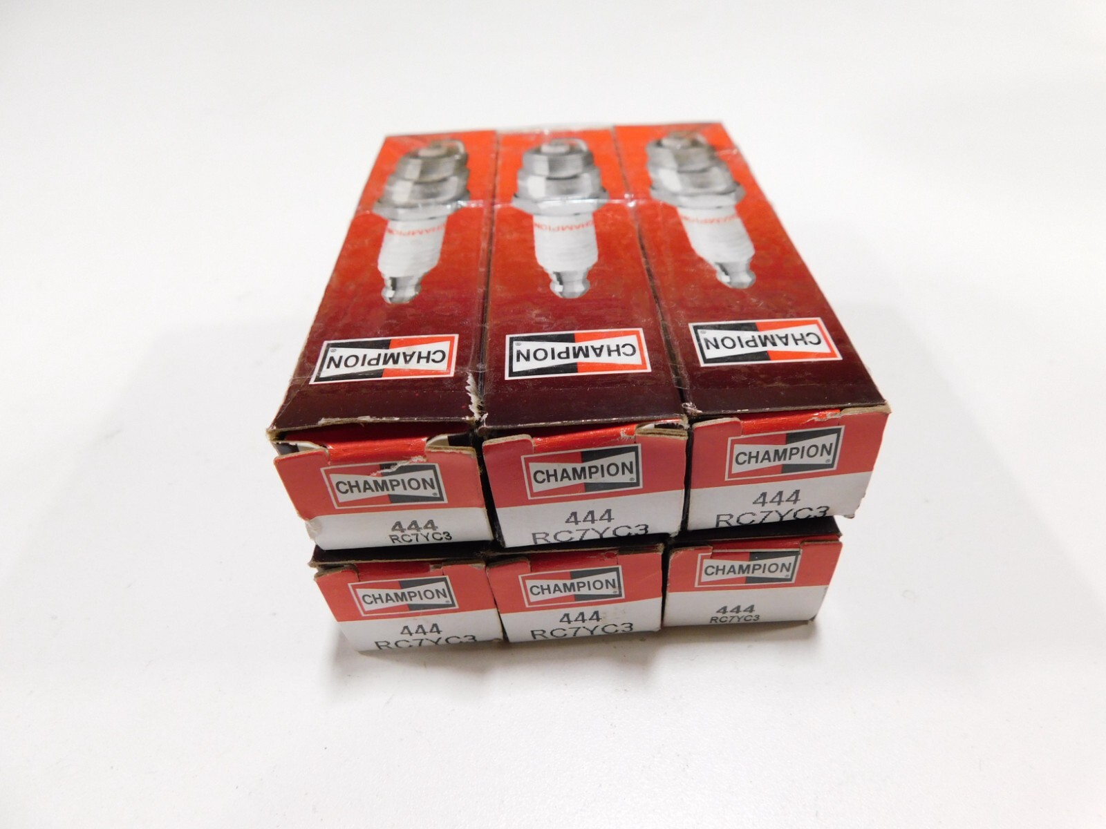 S26T2 444 RC7YC3 6 Champion Spark Plugs CF