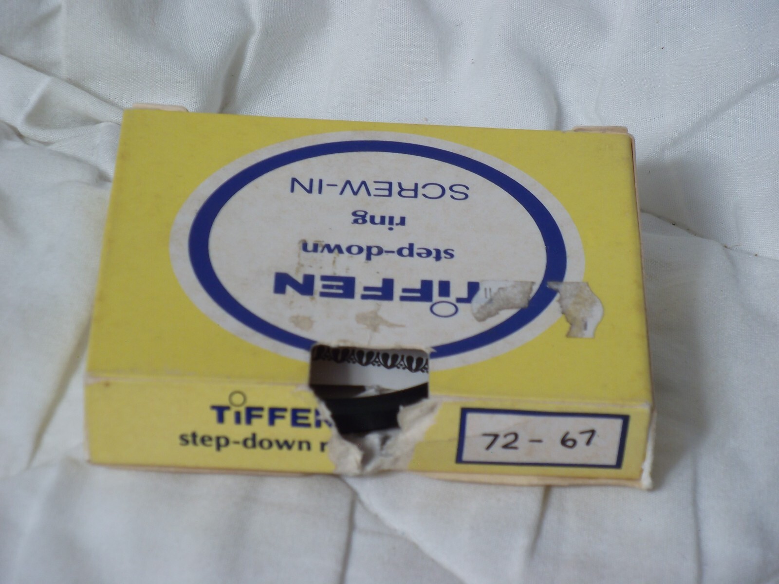 NOS Tiffen Step Down Ring 72mm - 67mm USA