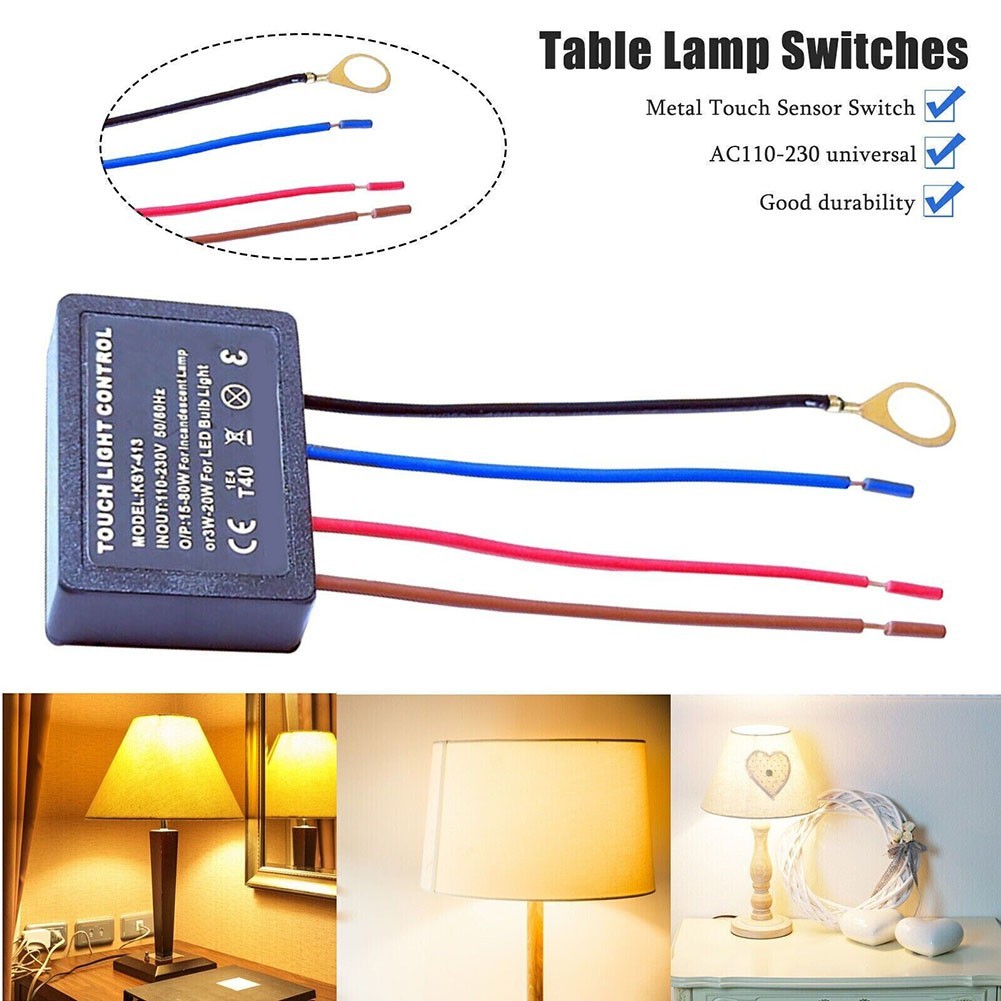Control Module Suitable For Various Lamps Black Touch Head Flexibility