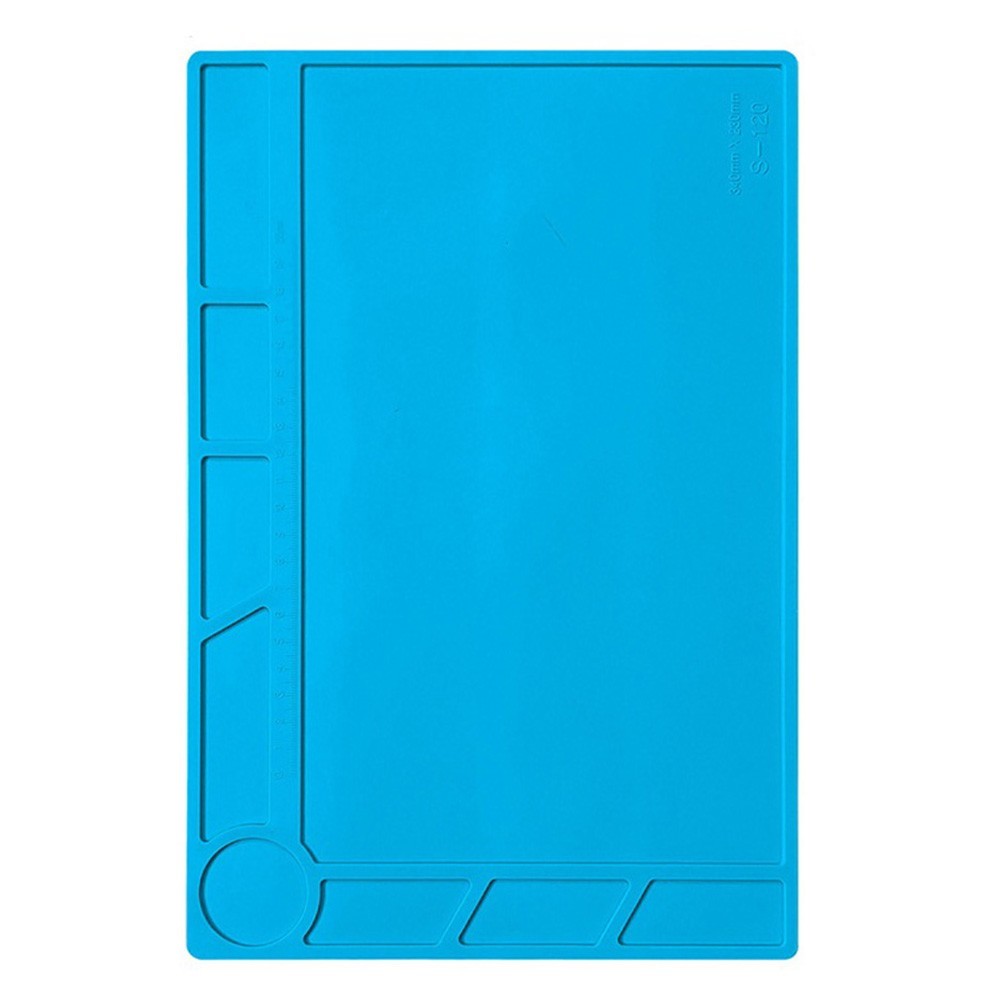 Silicone Soldering Mat S120 Heat Resistant Work Mat for Electronics Maintenance