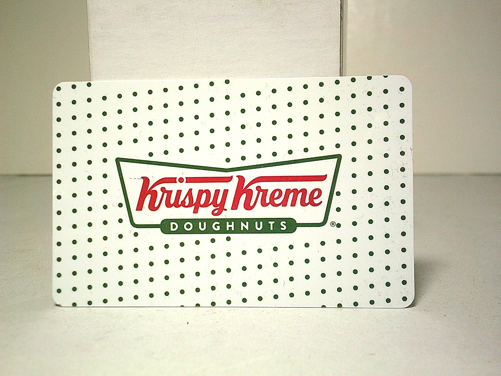Krispy Kreme Doughnuts Physical Gift Card $50 Value No Expiration Donuts Coffee