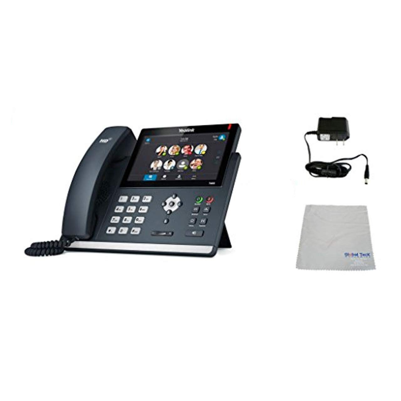Yealink T48S Skype for Business SIP PoE IP Phone w/ Power Supply Bundle