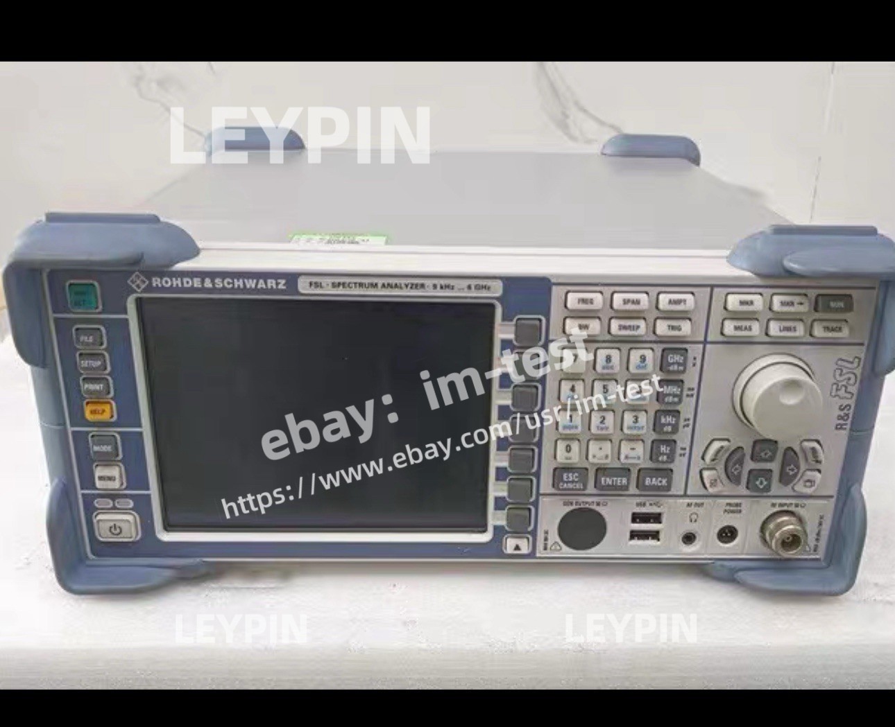 Rohde & Schwarz (R&S) FSL6 9kHz-6GHz Spectrum Analyzer WITH OPT K7 B7 B22#Im