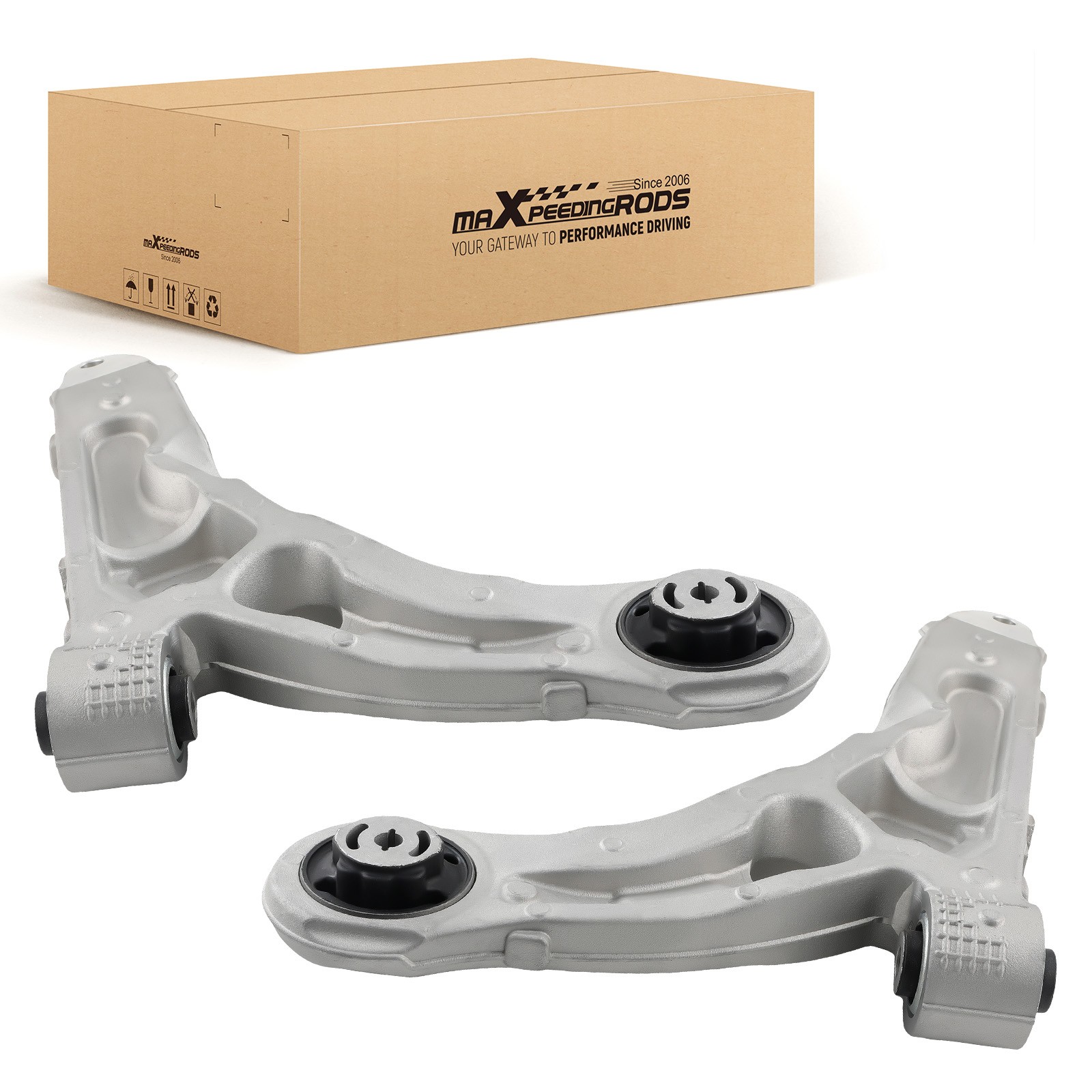 Pair Front Lower Control Arms Assembly LH & RH Side For 2014-2018 Jeep Cherokee