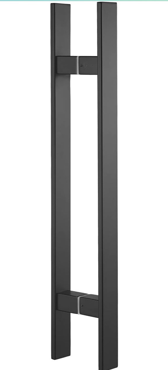 TOGU TG-6018 18" Solid Standoffs Heavy-Duty Commercial Grade-304 Matte Black