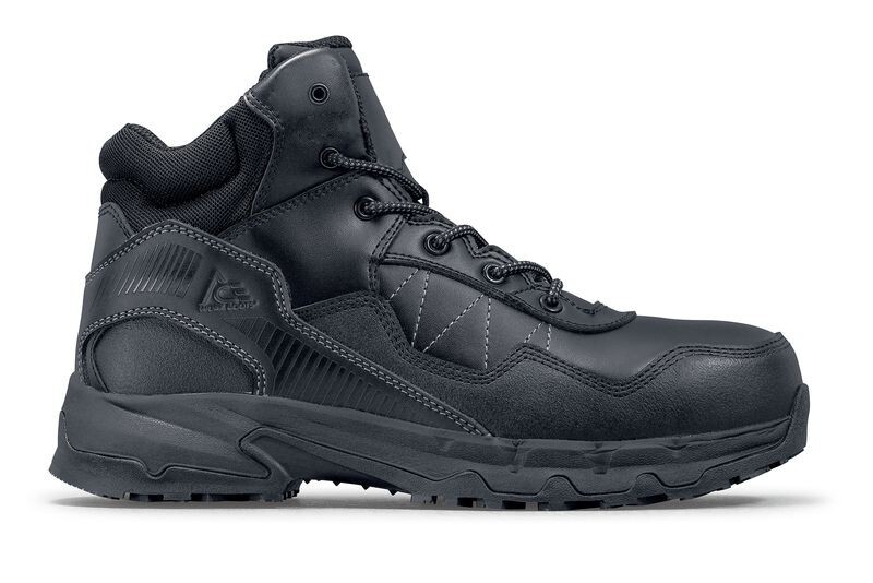 Ace Work Boots Piston Mid AT Black Work & Safety Size 8.5 Men Size 10 Women New