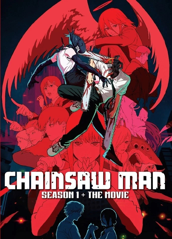 Chainsaw Man Season 1 + The Movie REZE ARC DVD (English Dub) (Anime)