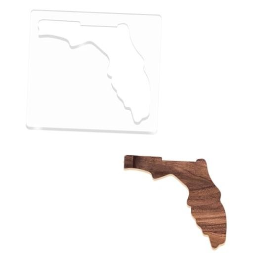 State of United States Router Templates, America Acrylic Small State of Florida