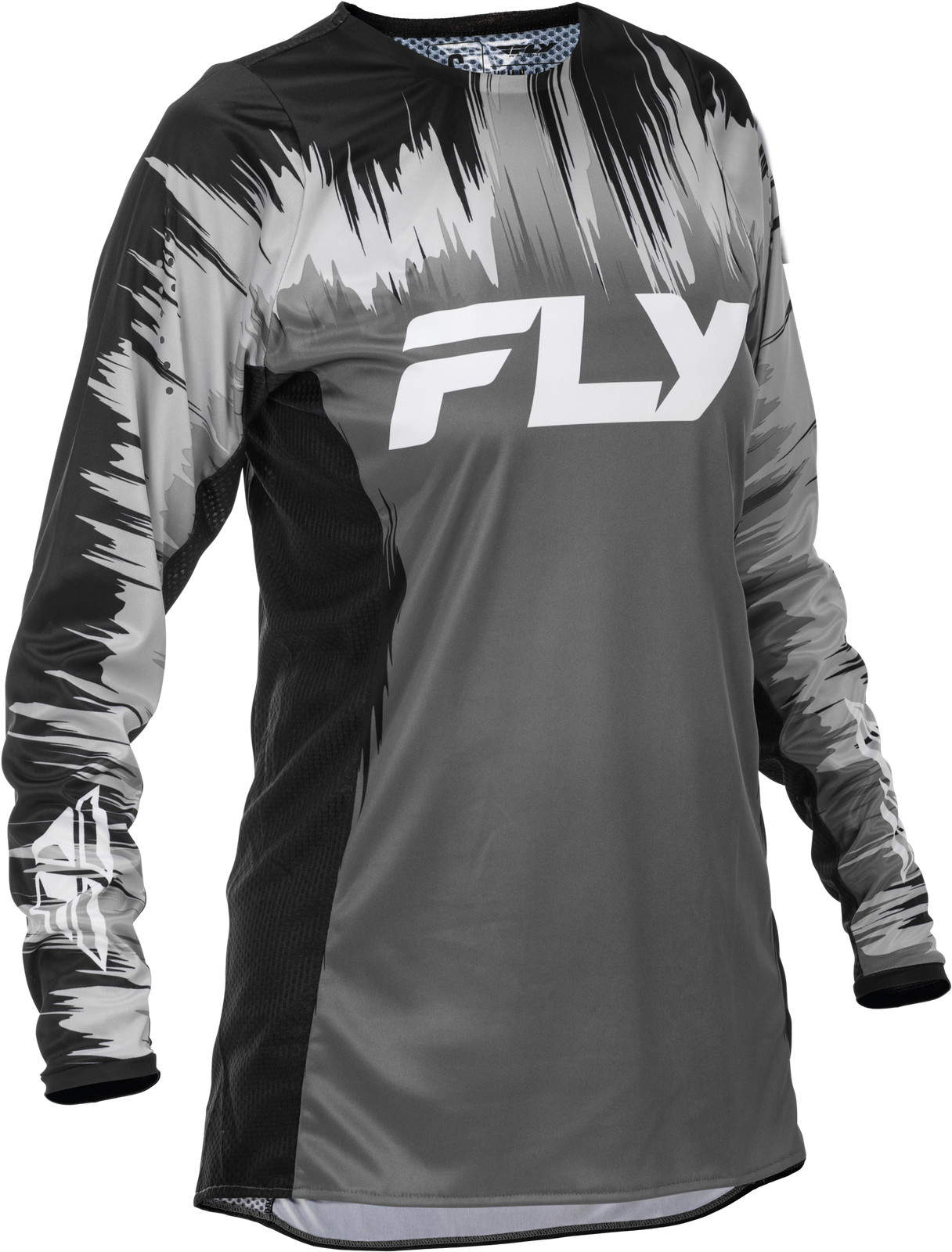 FLY RACING - Women's Lite Jersey Black/Grey/White Xl | 379-620X