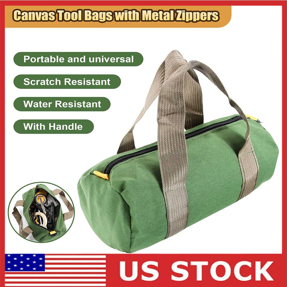 USHeavy Duty Tool Bag with Zipper Muti-Purpose Storage Large Capacity Waterproof