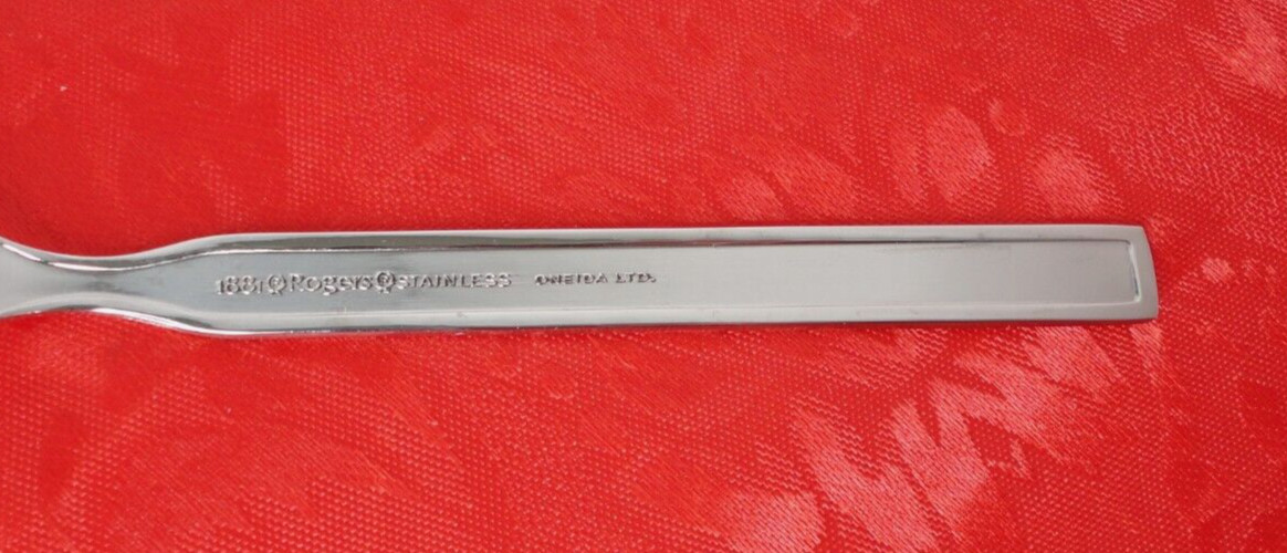 6 Pc MAJORCA Pattern Oneida Ltd 1881 Rogers Diamond Stainless Dinner Forks E5D