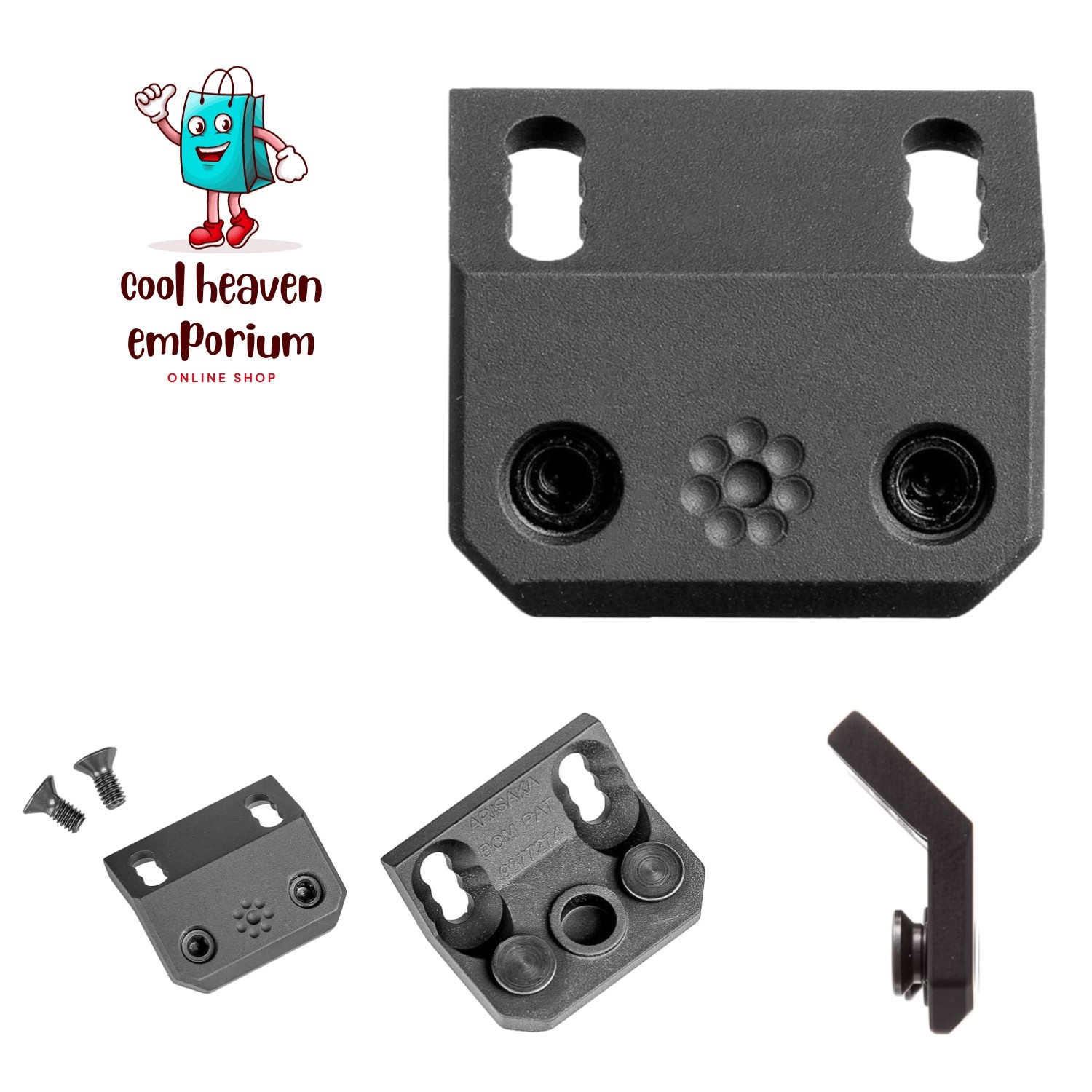 Offset Scout Mount - Low Profile Surefire Flashlight/Tactical Light Mount for...