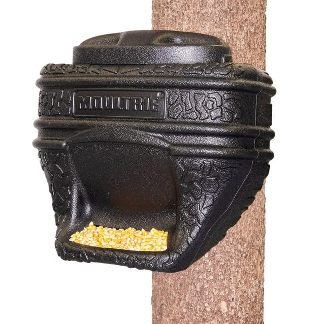 Moultrie 40lb. Feed Bin. - Easy Fill Gravity Feeder - 6 Gallon Capacity