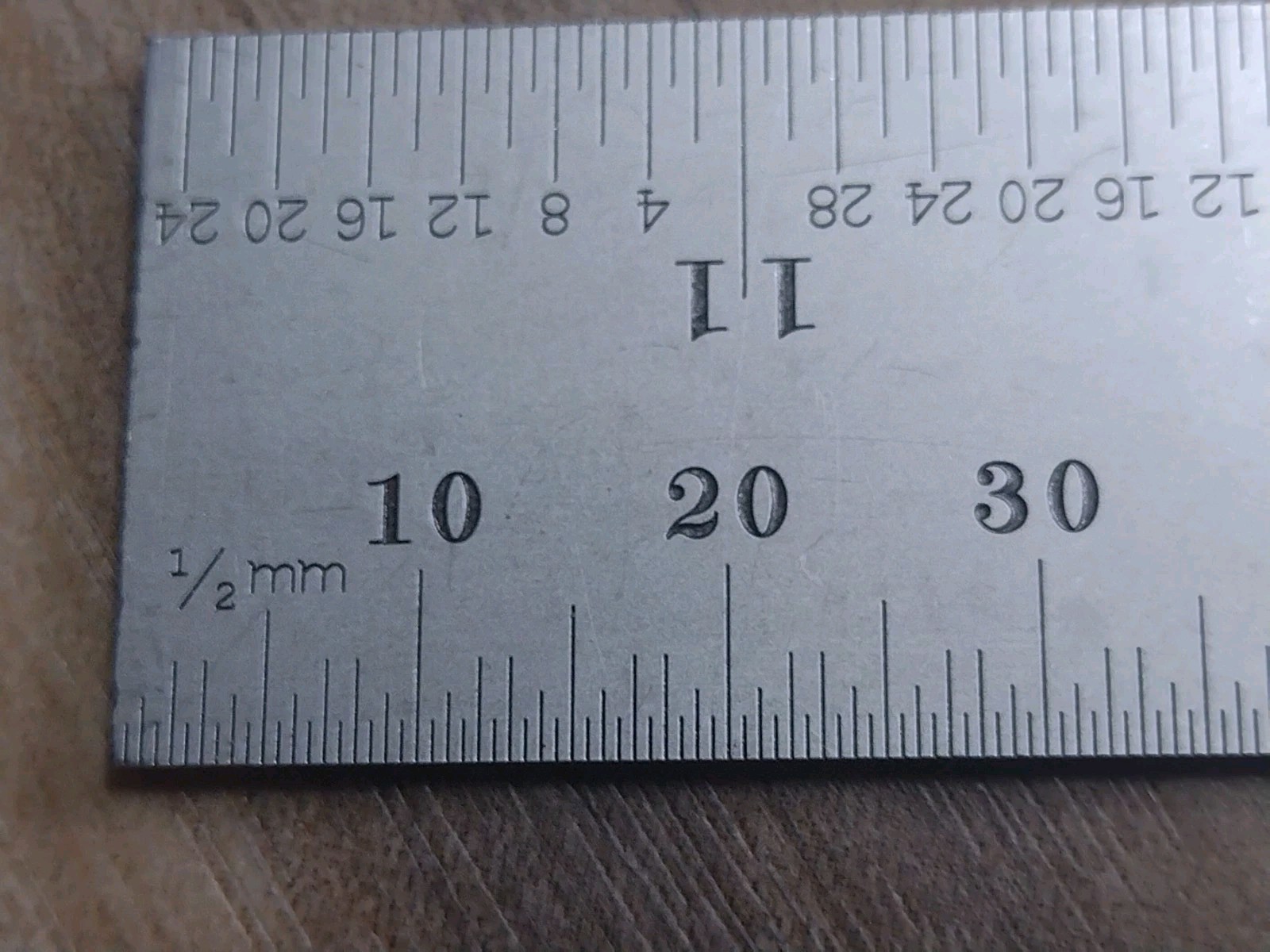Starrett 300 mm Scale Model Number C636