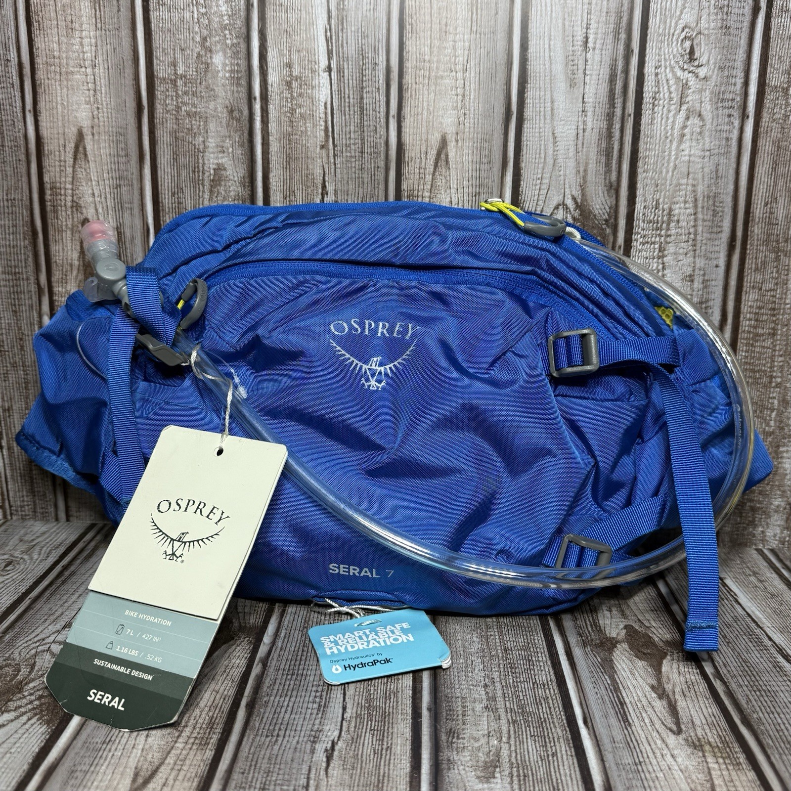 Osprey Seral 7 Hydration Waist Pack Blue - New With Tags
