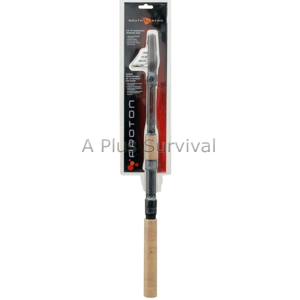 Proton Collapsible Telescopng Fishing Pole Freshwater Fishing Lake Stream