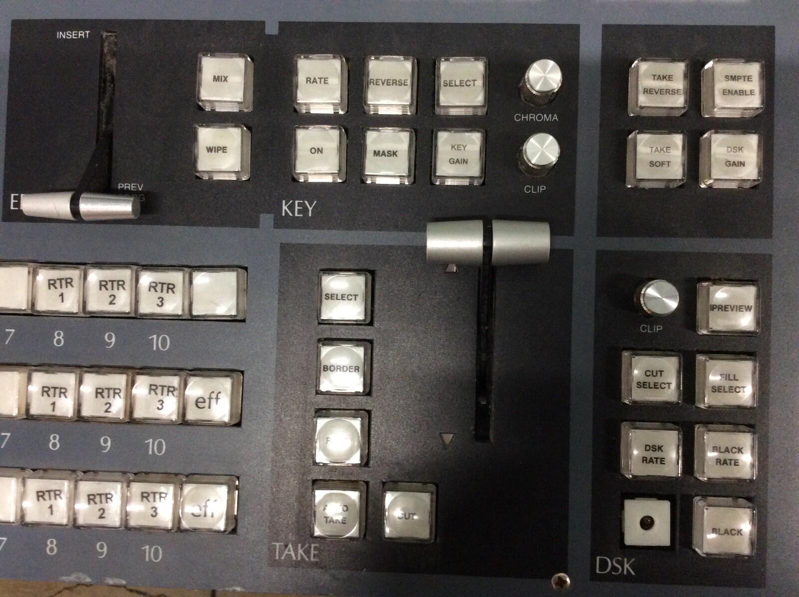 ECHOLAB SWITCHER - MODEL MVS-5 plus MVS MAIN FRAME and POWER