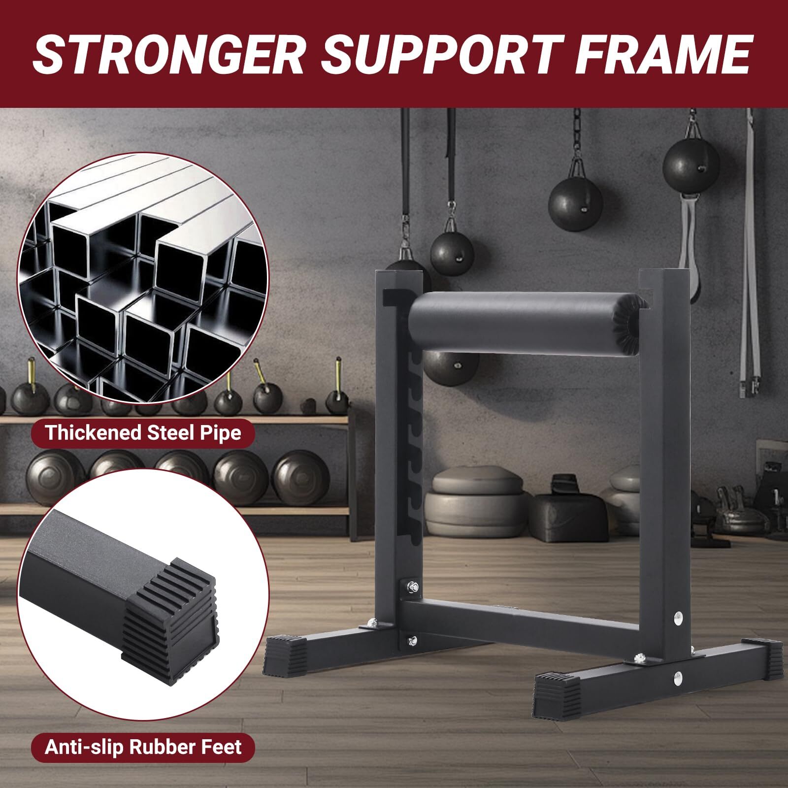 ✨Bulgarian Split Squat Stand,Single Leg Squat Roller,Single Squat Stand Training