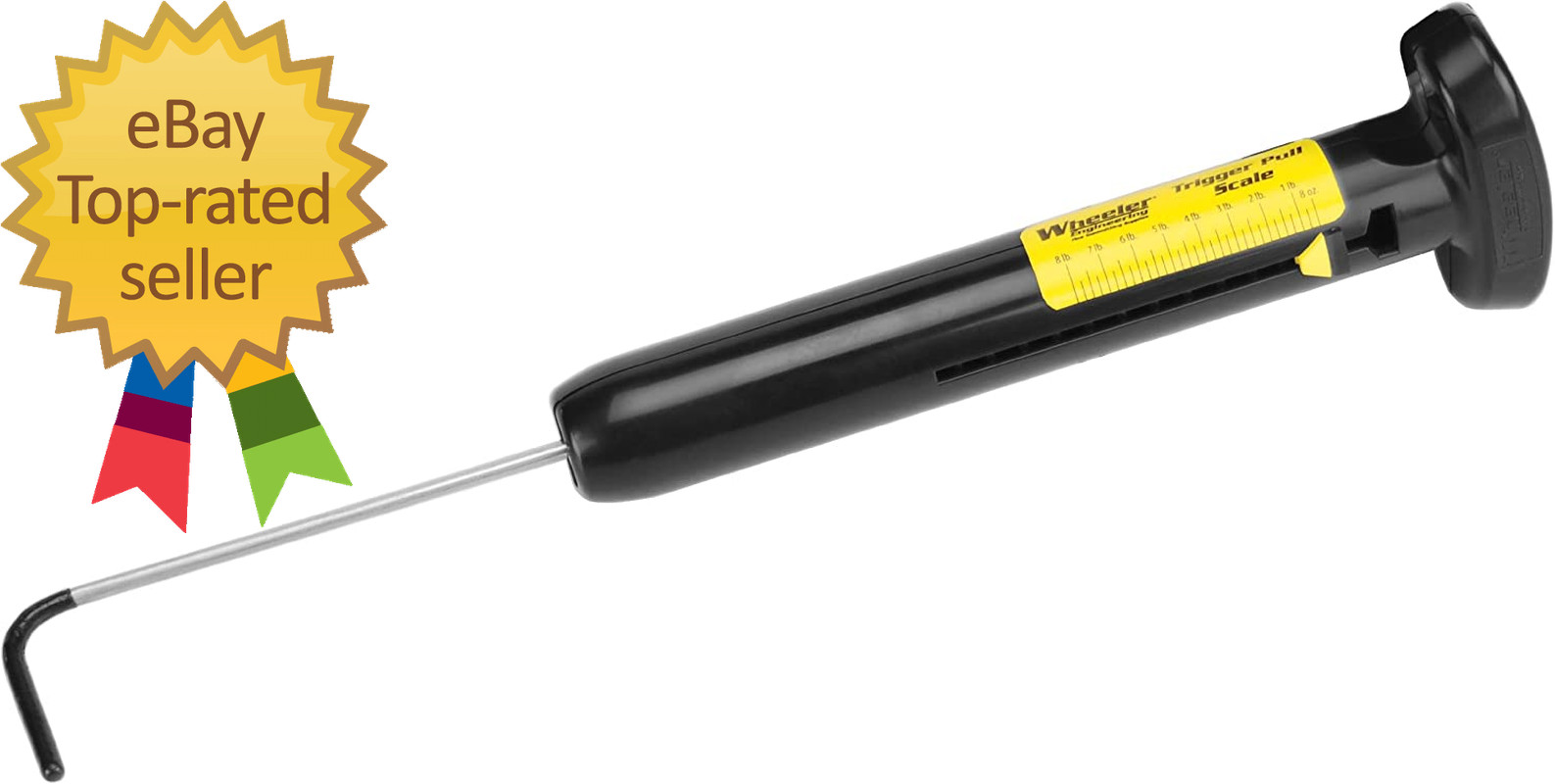 Manual Trigger Pull Scale with 8Oz to 8Lb Value Range for Gunsmithing, Shooting