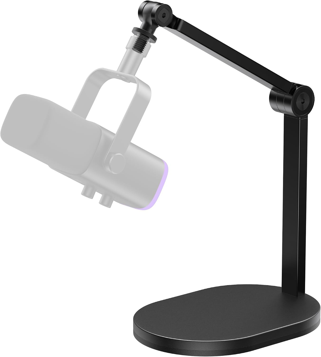 Mic Stand Desk Max Load 2.64 Lb Desktop Microphone Stand Boom Arm | for Fifine A