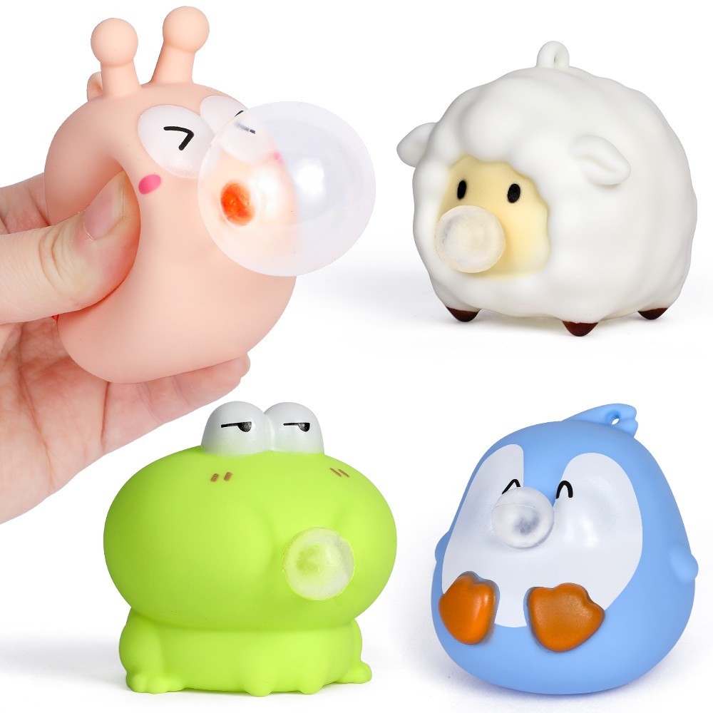 4PCS Squishy Stress Relief Squishies Fidget Toy for Kids Fidget Anxiety Relief